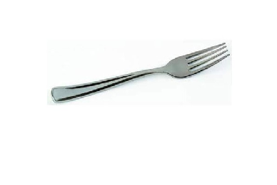 Mini fourchette argentée 9.5 cm