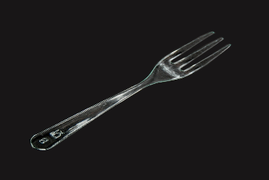 Mini fourchette verrine cristal