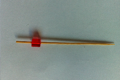 Pic cube rouge 9 cm